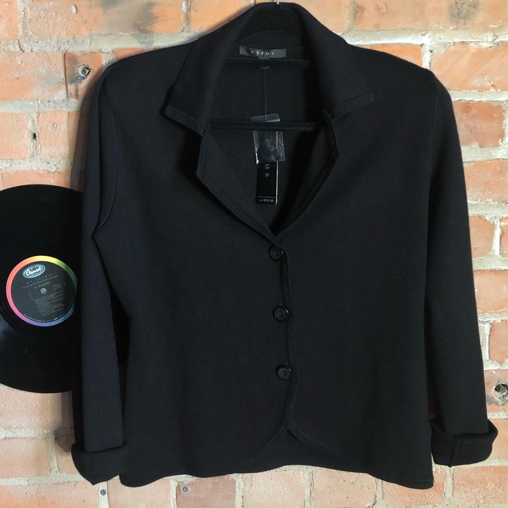 Button Up Blazer